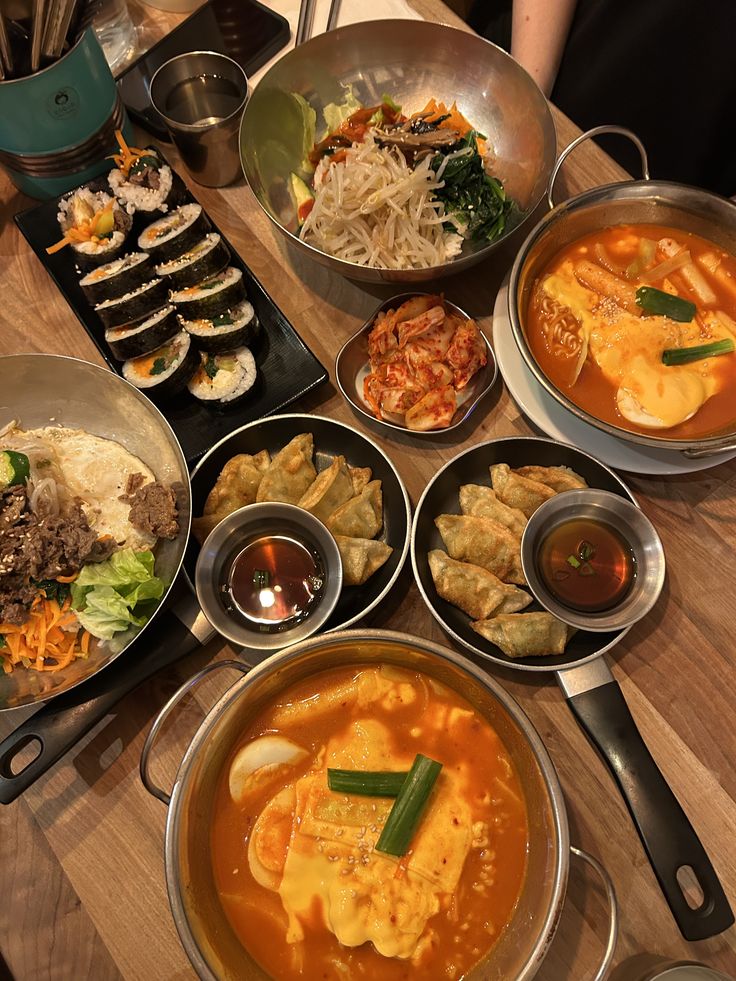 i love korean food